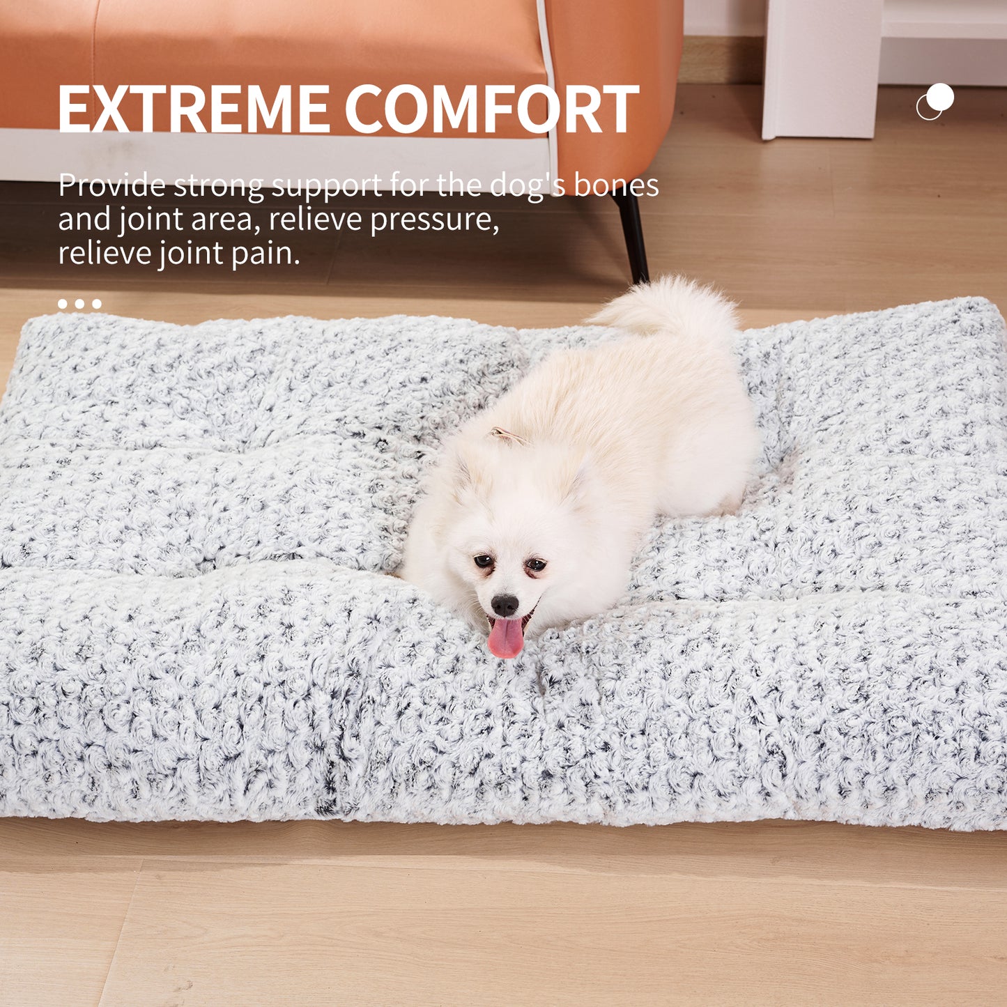 Cotton Soft Fluffy Washable Dog Bed