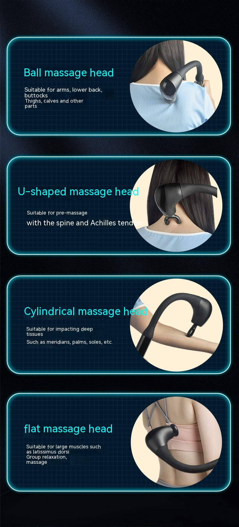 Multi-Function Wireless Massage Hammer