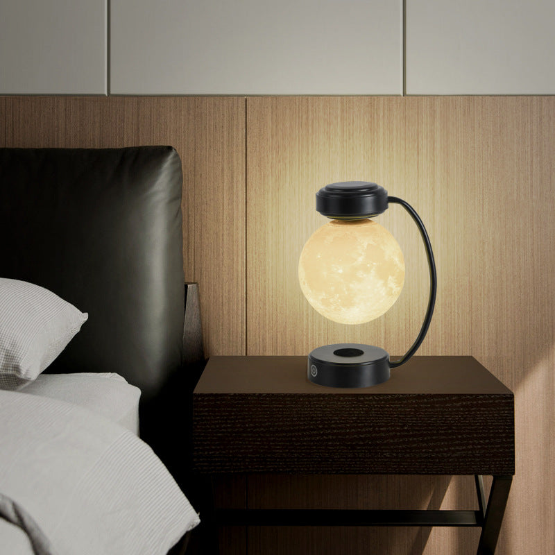 3D LED Magnetic Levitating Moon Night Lamp