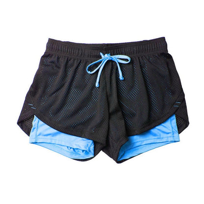 Sport Shorts Women Fitness Clothes Summer Mesh Workout Lulu Running Gym Yoga Shorts