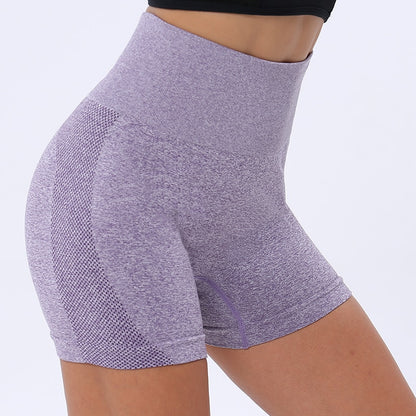 Sports Seamless Shorts Women Push Up High Waist Fitness Shorts Female Slim Workout Short Pants New
