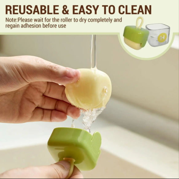 Lint Rollers for Pet Hair, Washable Sticky Roller Reusable Lint Remover Portable Pet Hair Remover for Clothes, Travel Household