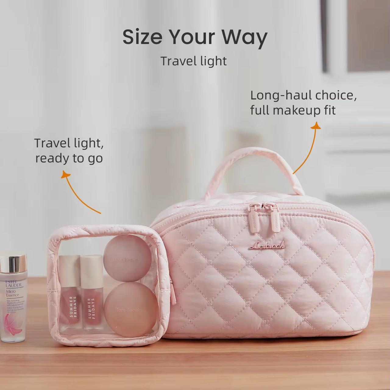 Travel Makeup Toiletry Bag – Premium Quality Cosmetic Bag