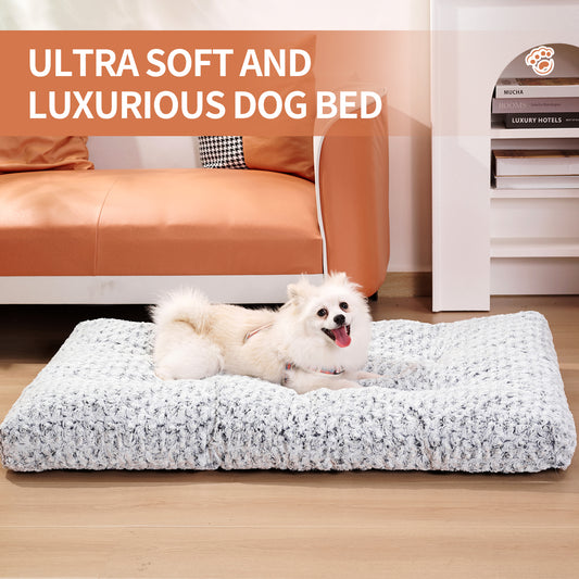 Cotton Soft Fluffy Washable Dog Bed