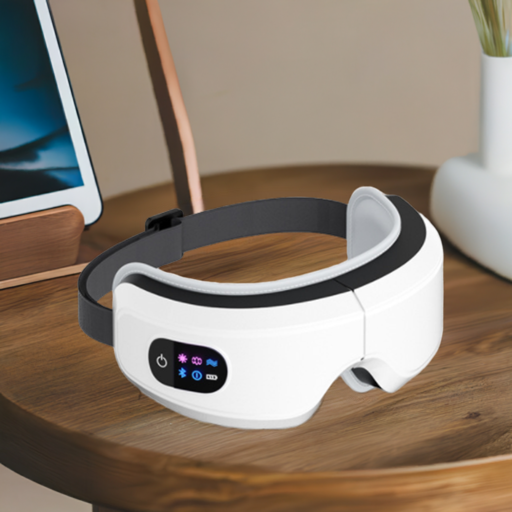 Eye Massager With Air Pressure, Vibration & Bluetooth Music
