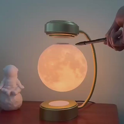 3D LED Magnetic Levitating Moon Night Lamp